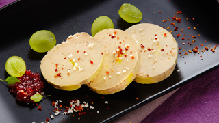 Foie gras de canard mi cuit