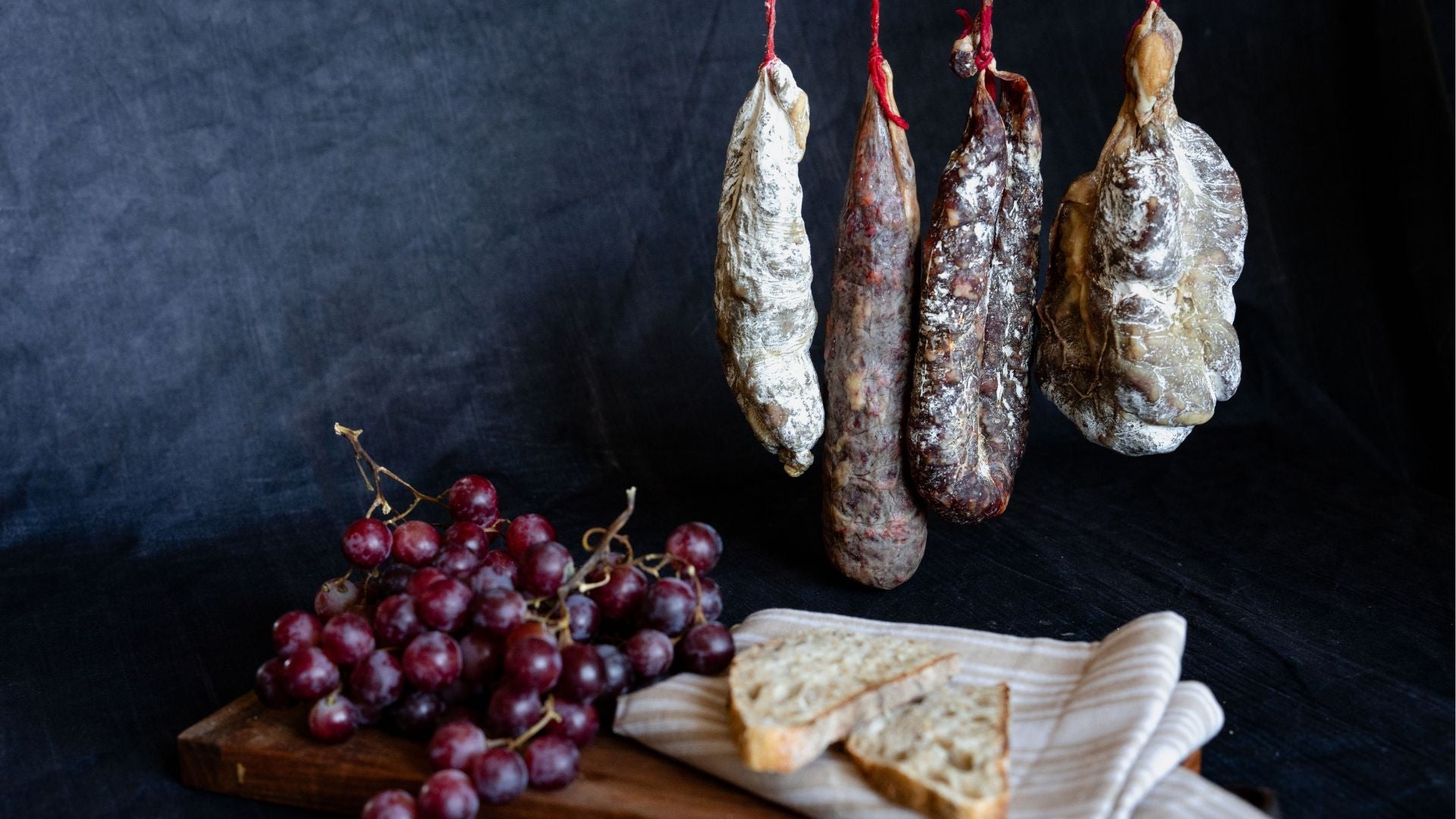 Saucisson et chorizo