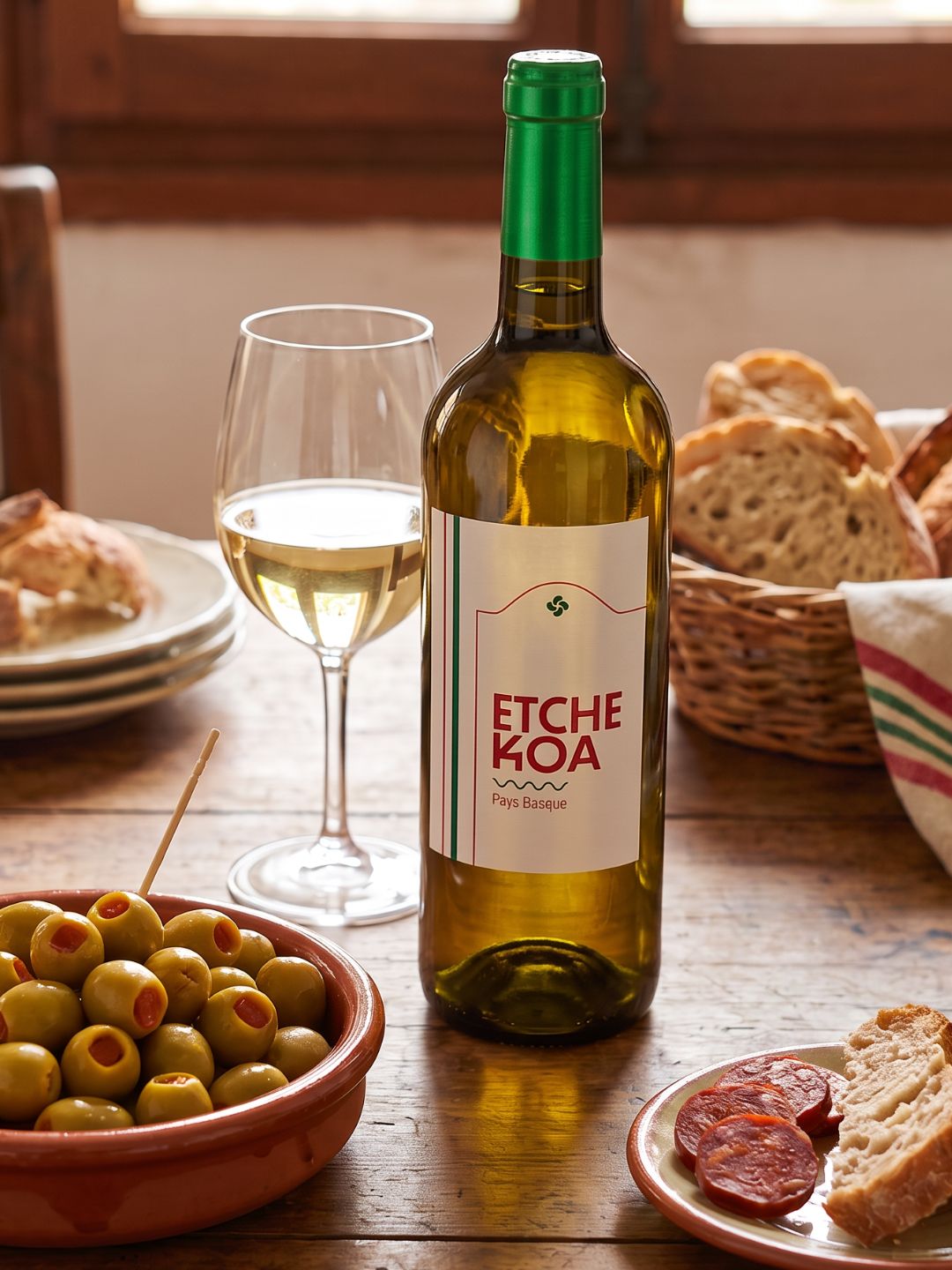 Vin blanc de Navarra Etxekoa 75 cl