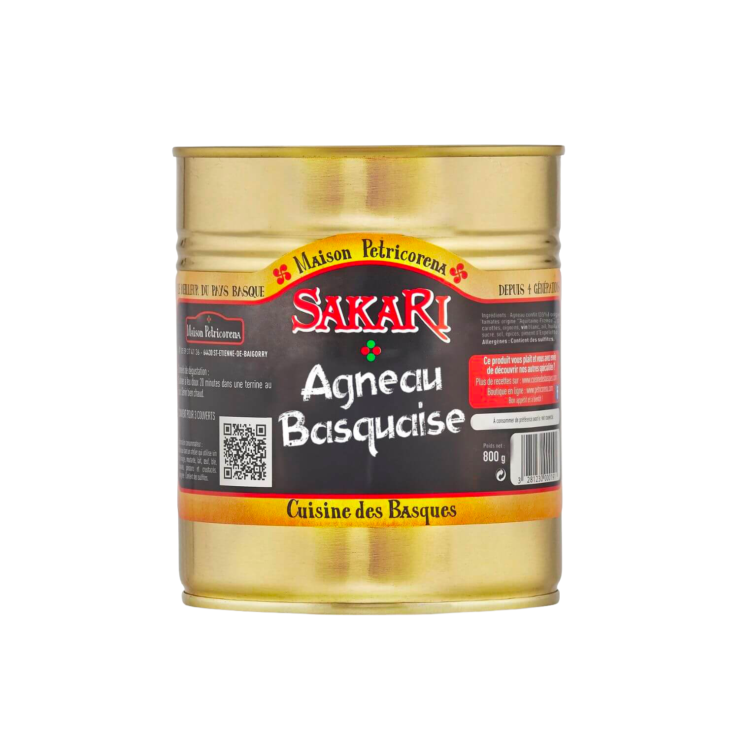 Agneau basquaise