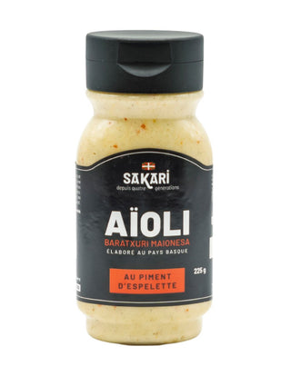 Sauce Aioli au piment d'Espelette Sakari