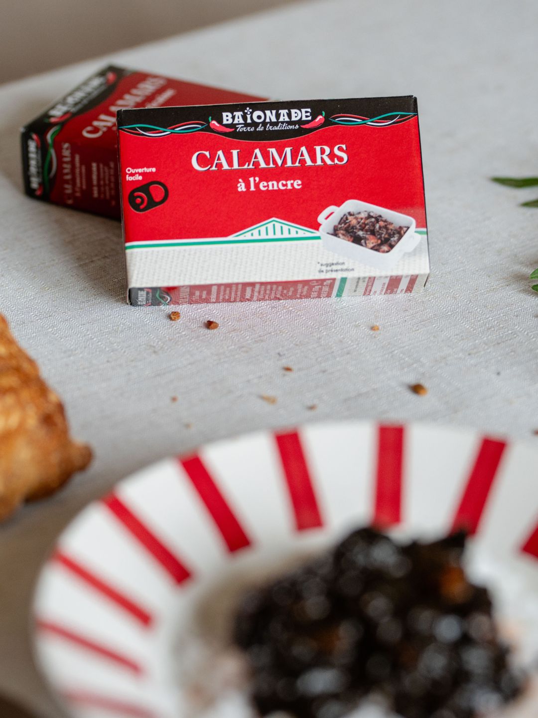Calamar à l'encre