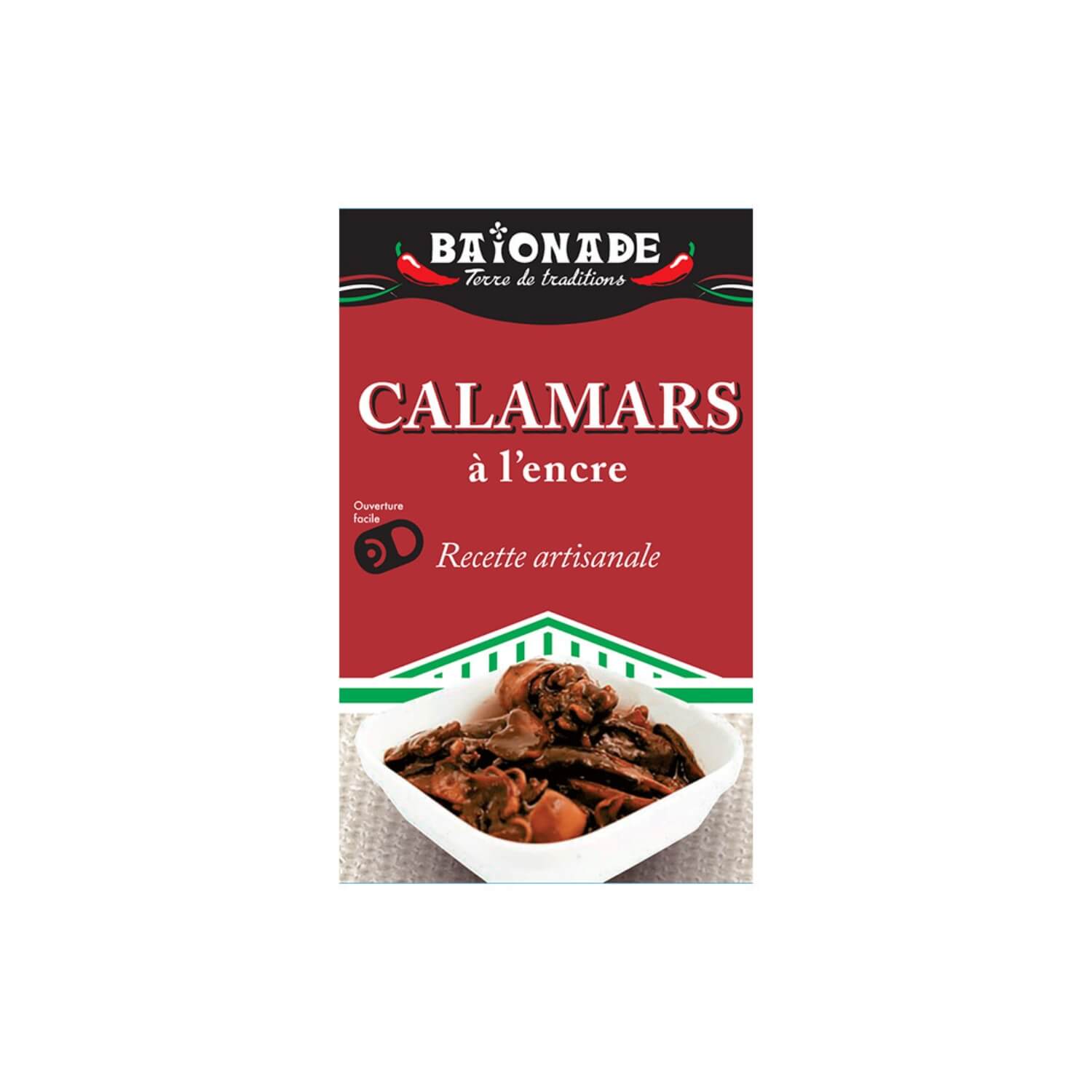 Calamars à l'encre