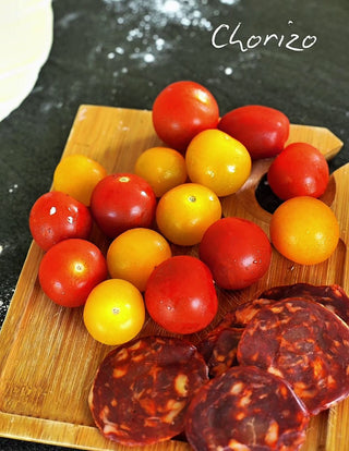 Chorizo pamplona tranché