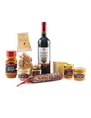 Coffret souvenirs gourmands du Pays Basque