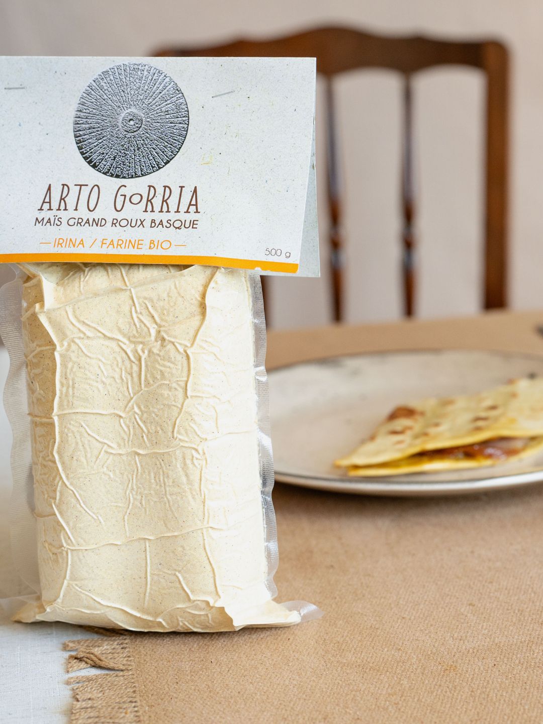 Farine de maïs arto gorria
