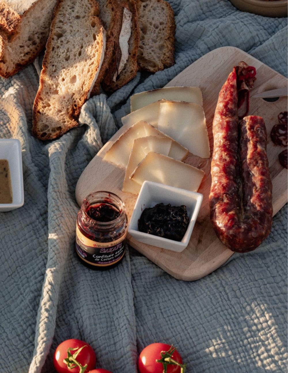 Fromages basques et leurs confitures
