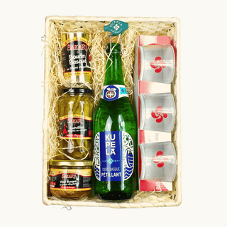 Coffret cadeau apéro cidre basque Kupela
