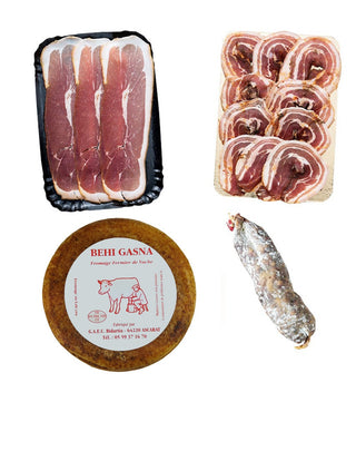 Pack raclette : assortiment de charcuterie et fromage pour 4 personnes