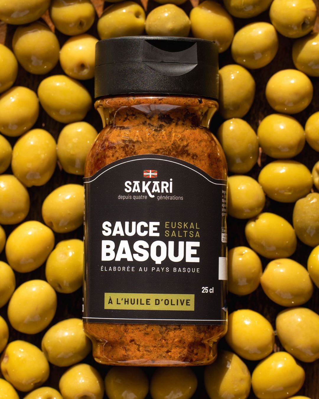 Sauce Basque Sakari à l'huile d'olive
