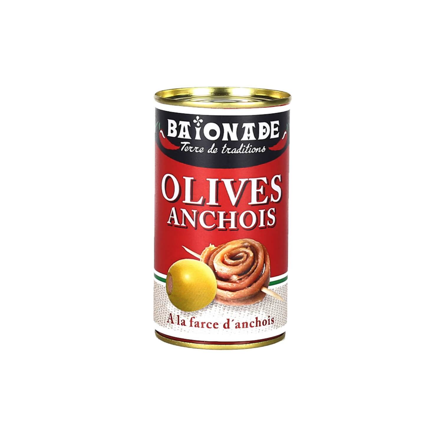 Olives aux anchois