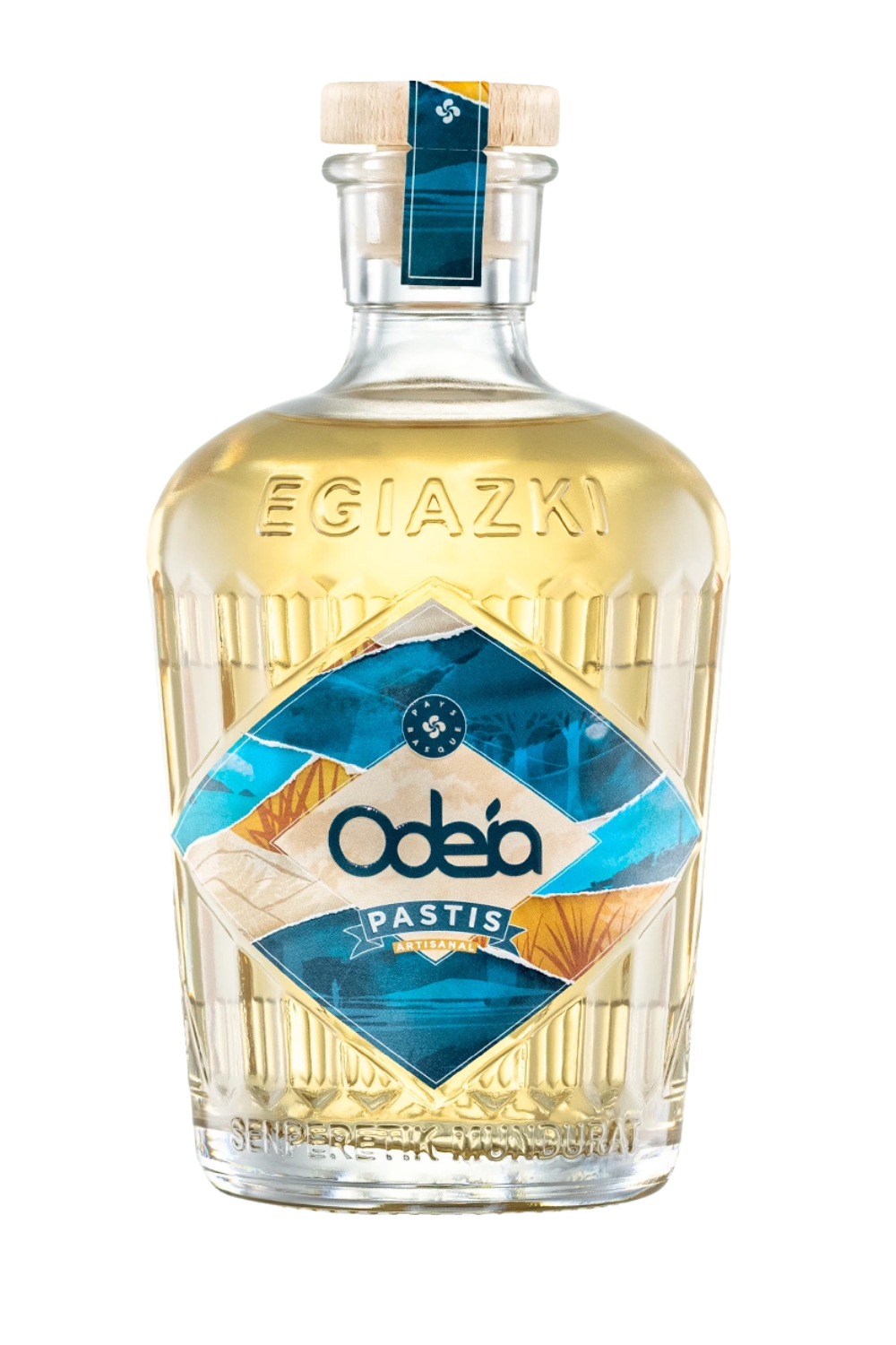 Pastis Artisanal du Pays Basque Odeia Egiazki 70cl