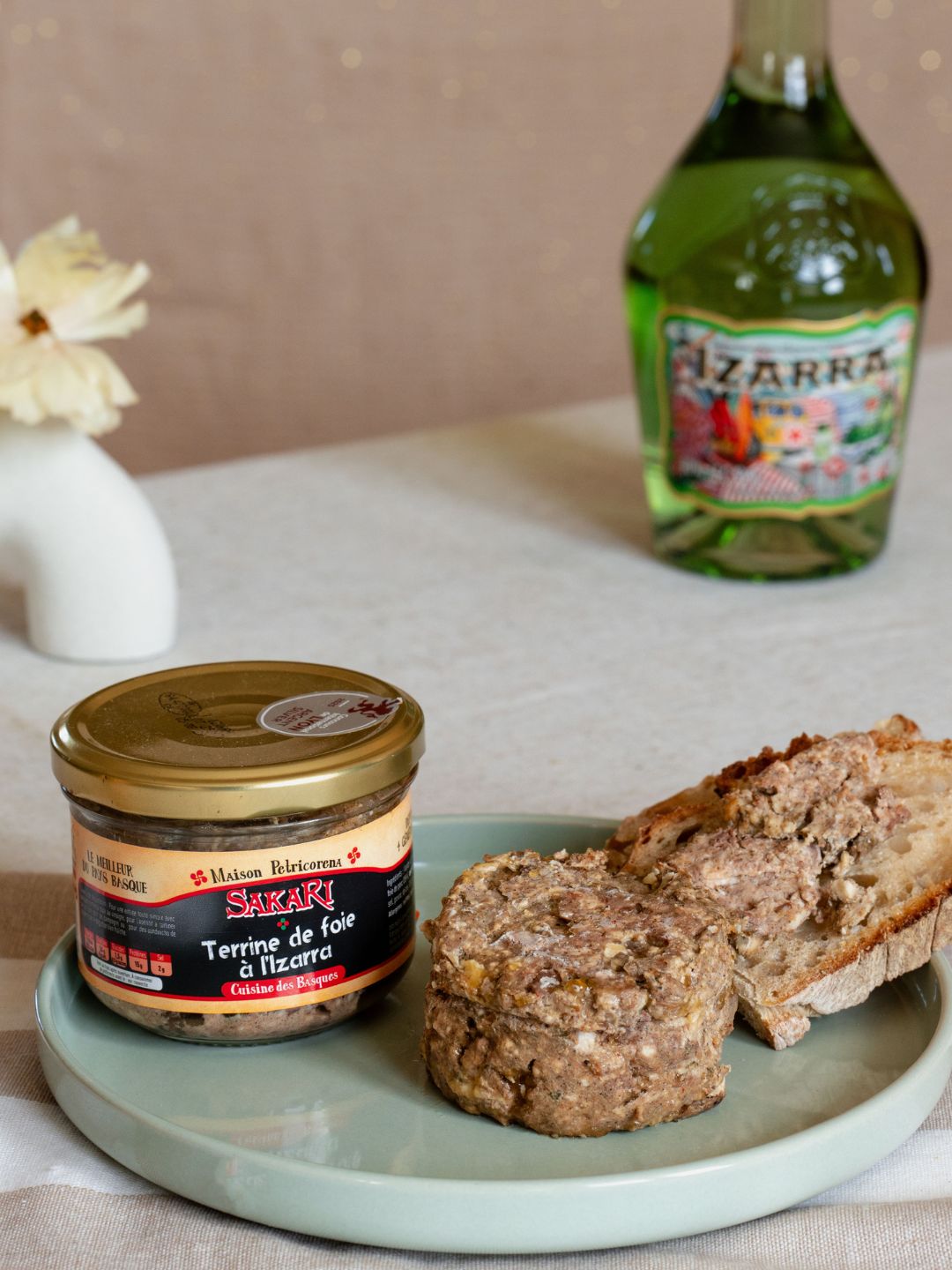 pâté basque à l'Izarra