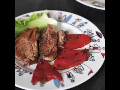 Load video: Agneau confit