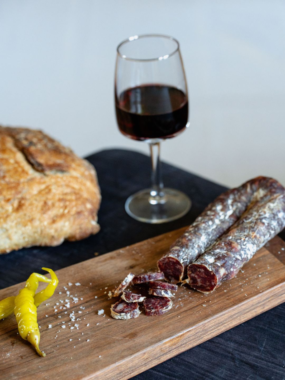 Saucisse sèche au piment d'Espelette