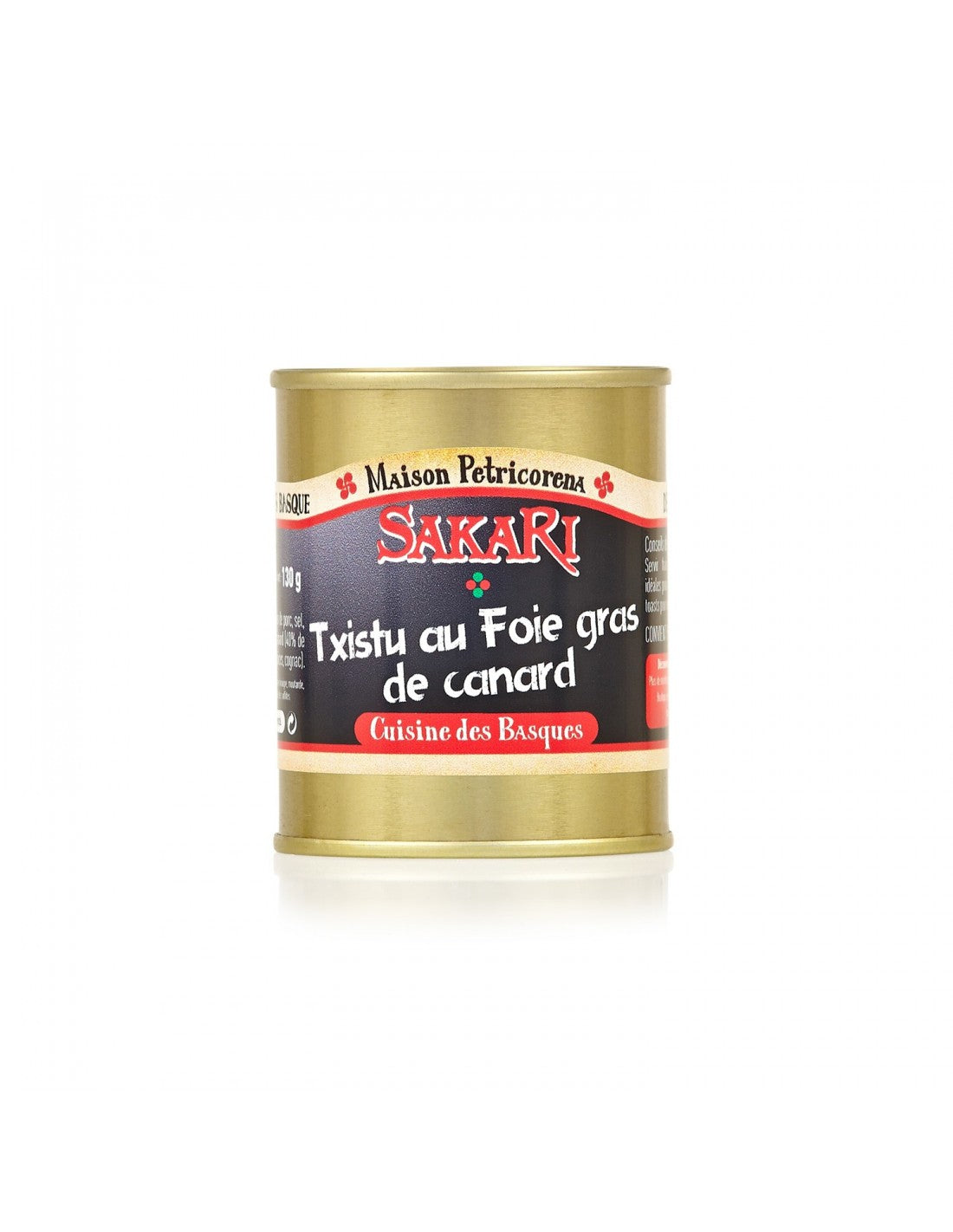 Txistu : Jambon de Bayonne fourré au Foie Gras 130 g