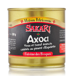 Axoa : veau et boeuf cuisinés aux piments doux et piment d'Espelette