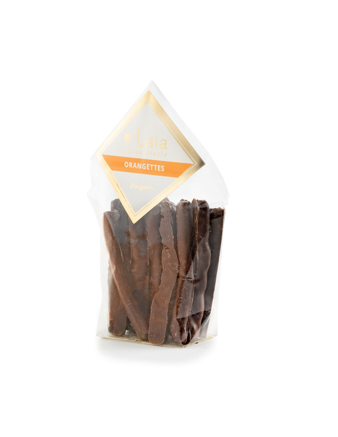Orangettes au chocolat basque de la chocolaterie Laia