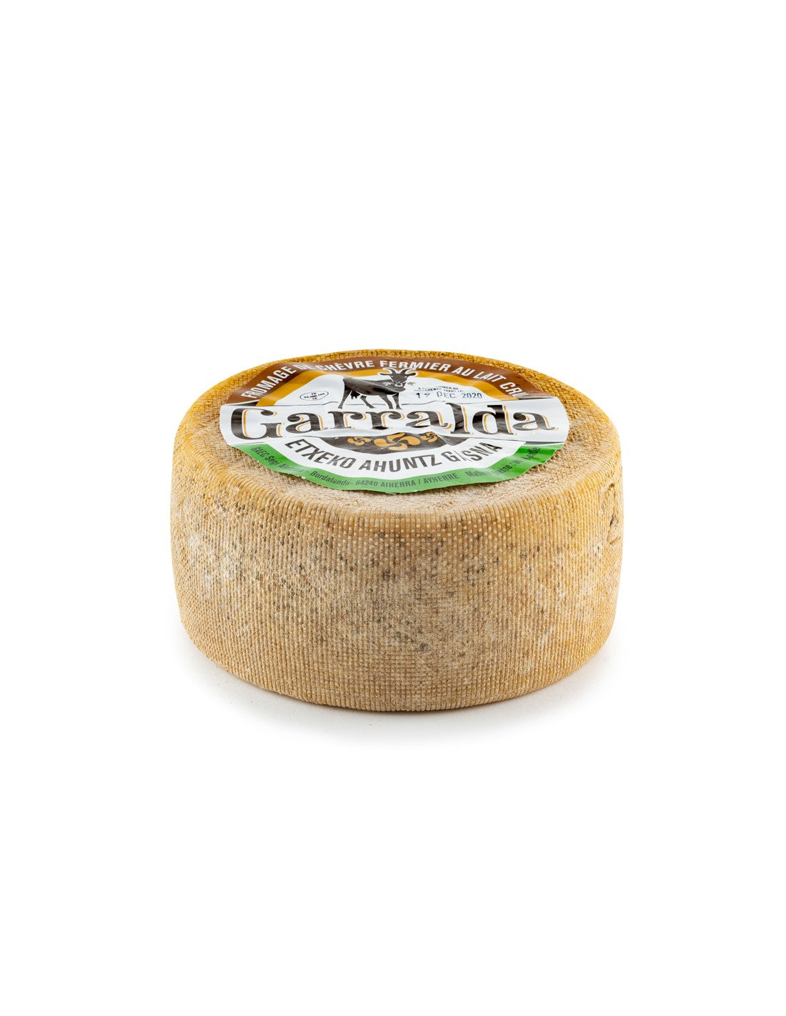 Fromage basque de chèvre fermier Garralda