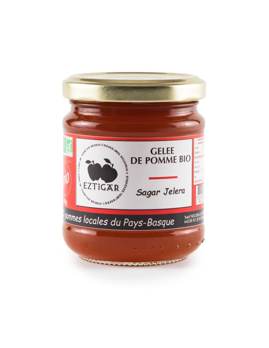 Gelée de pomme BIO Eztigar