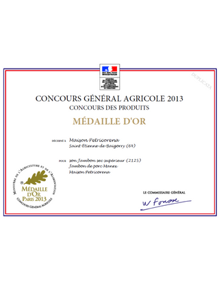 Jambon manex désossé