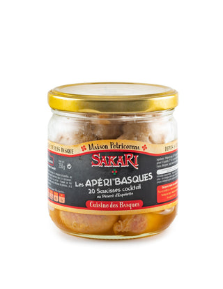 Mini saucisses apéritives au piment d'Espelette