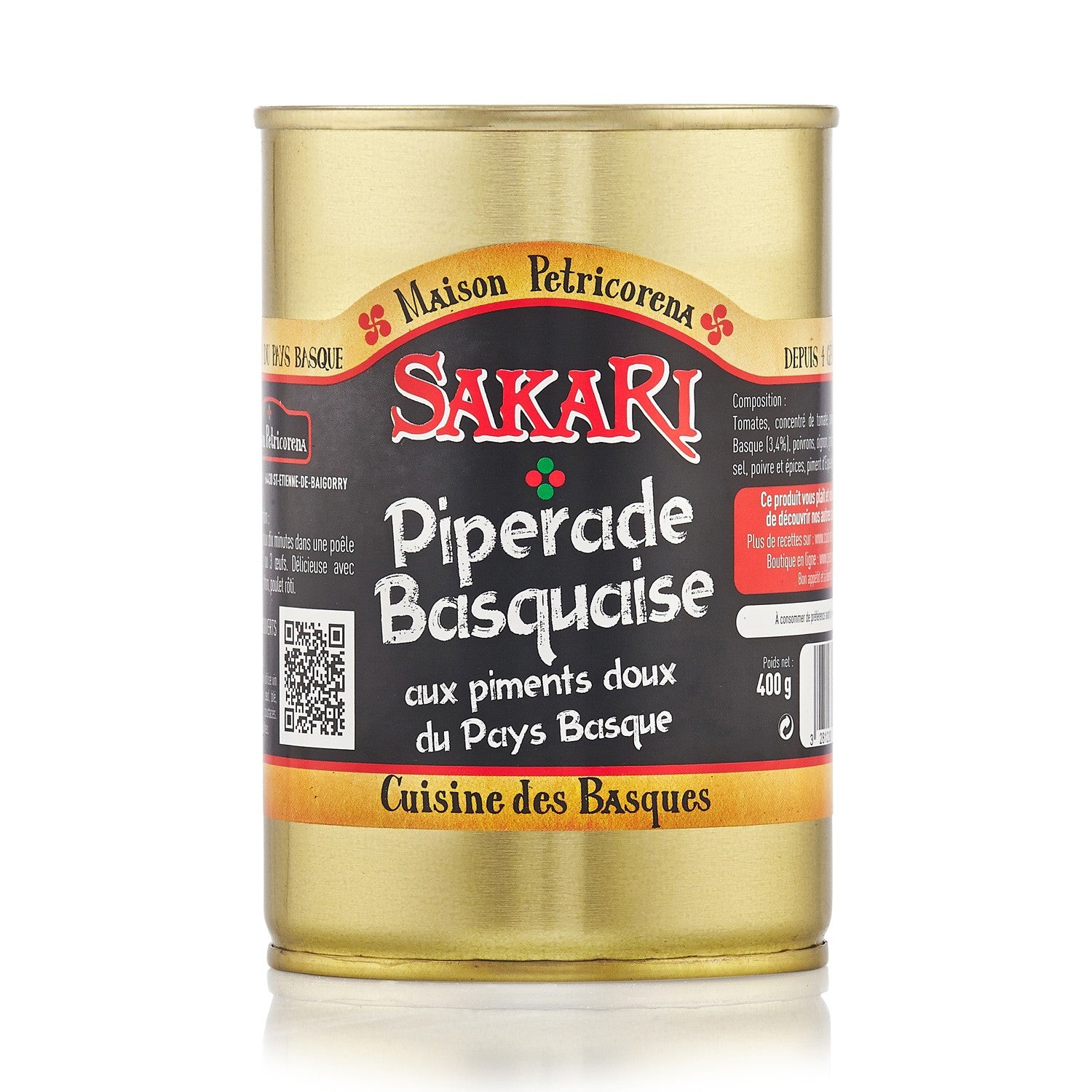 Piperade Basquaise aux piments doux du Pays Basque