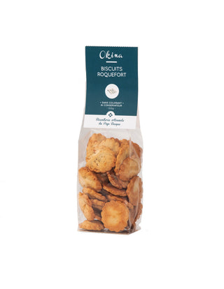 Sablés apéritif Okina  roquefort