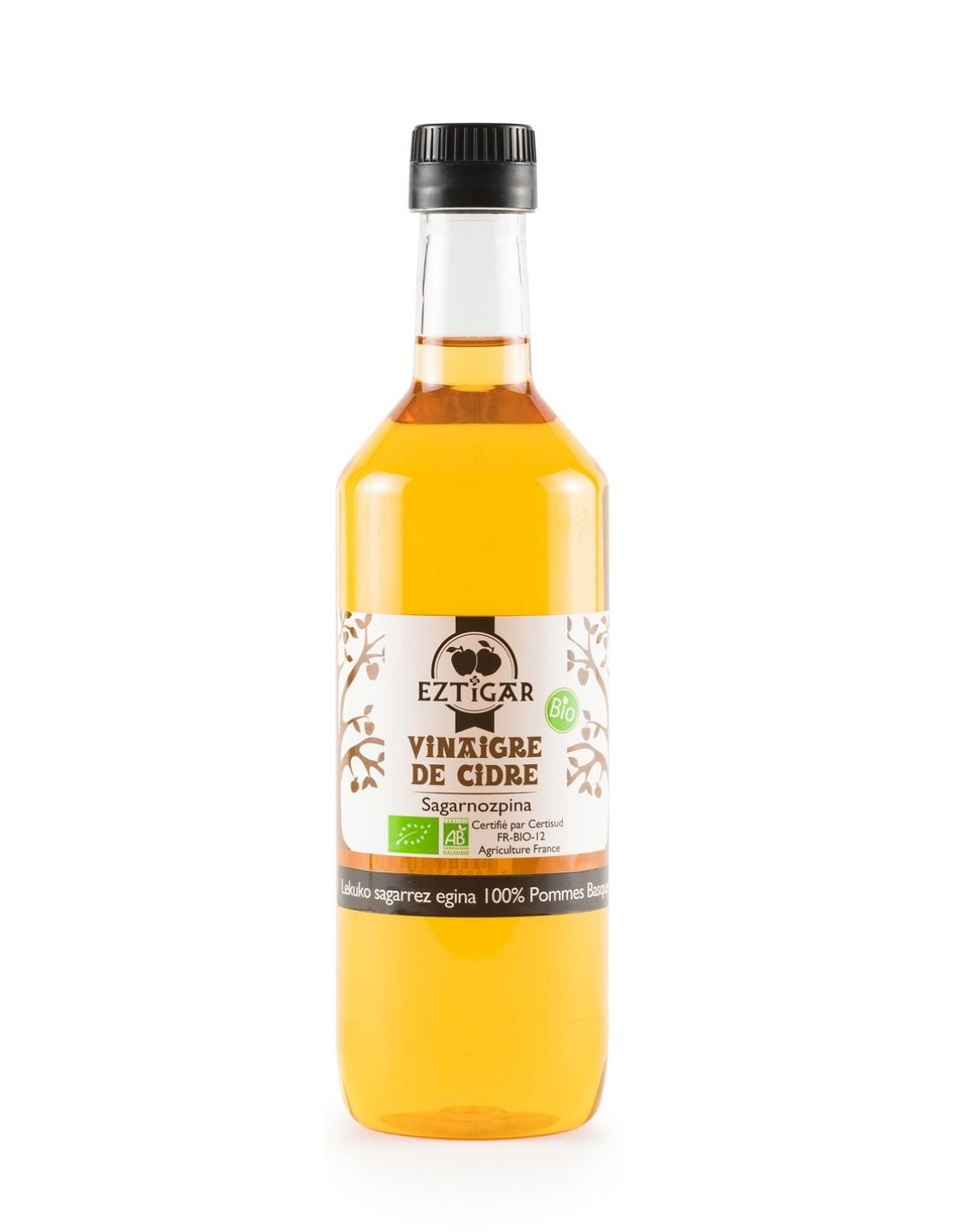 Vinaigre de cidre basque Eztigar BIO