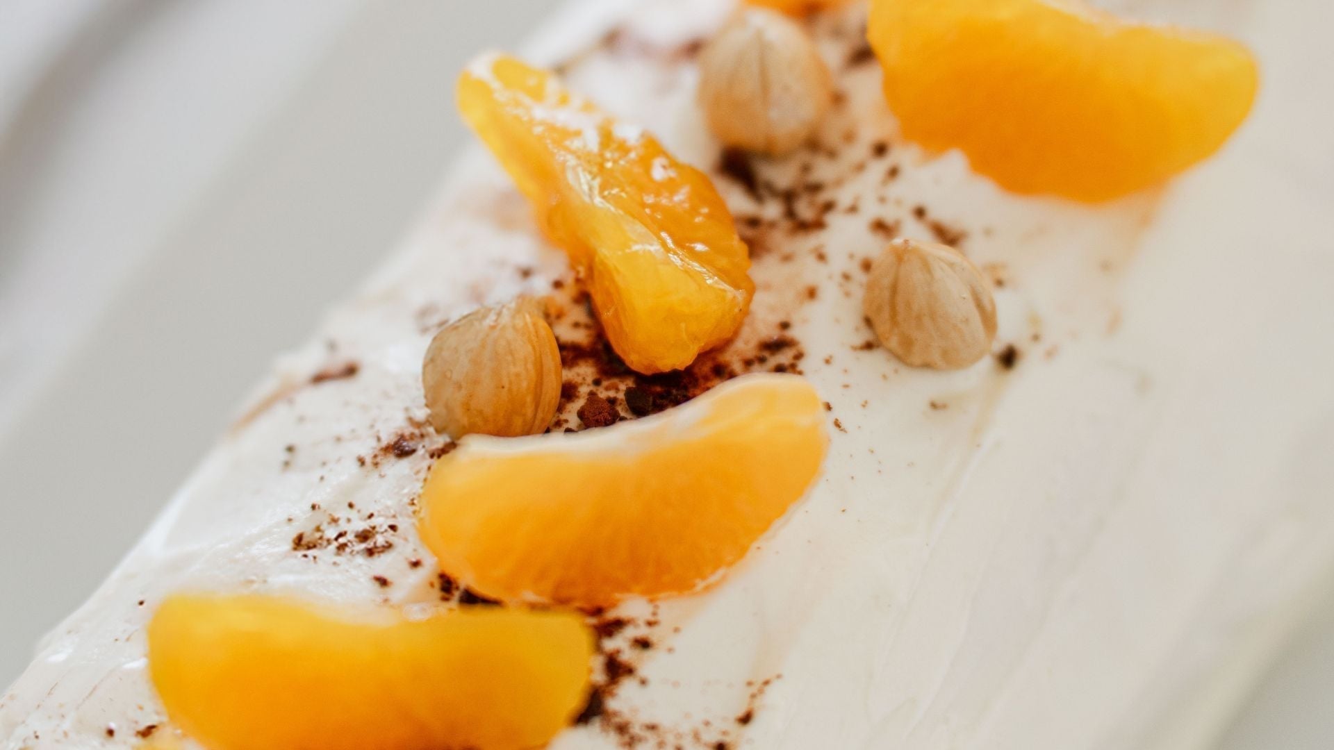 Bûche à la pâte à tartiner Laia et Clémentine Brana