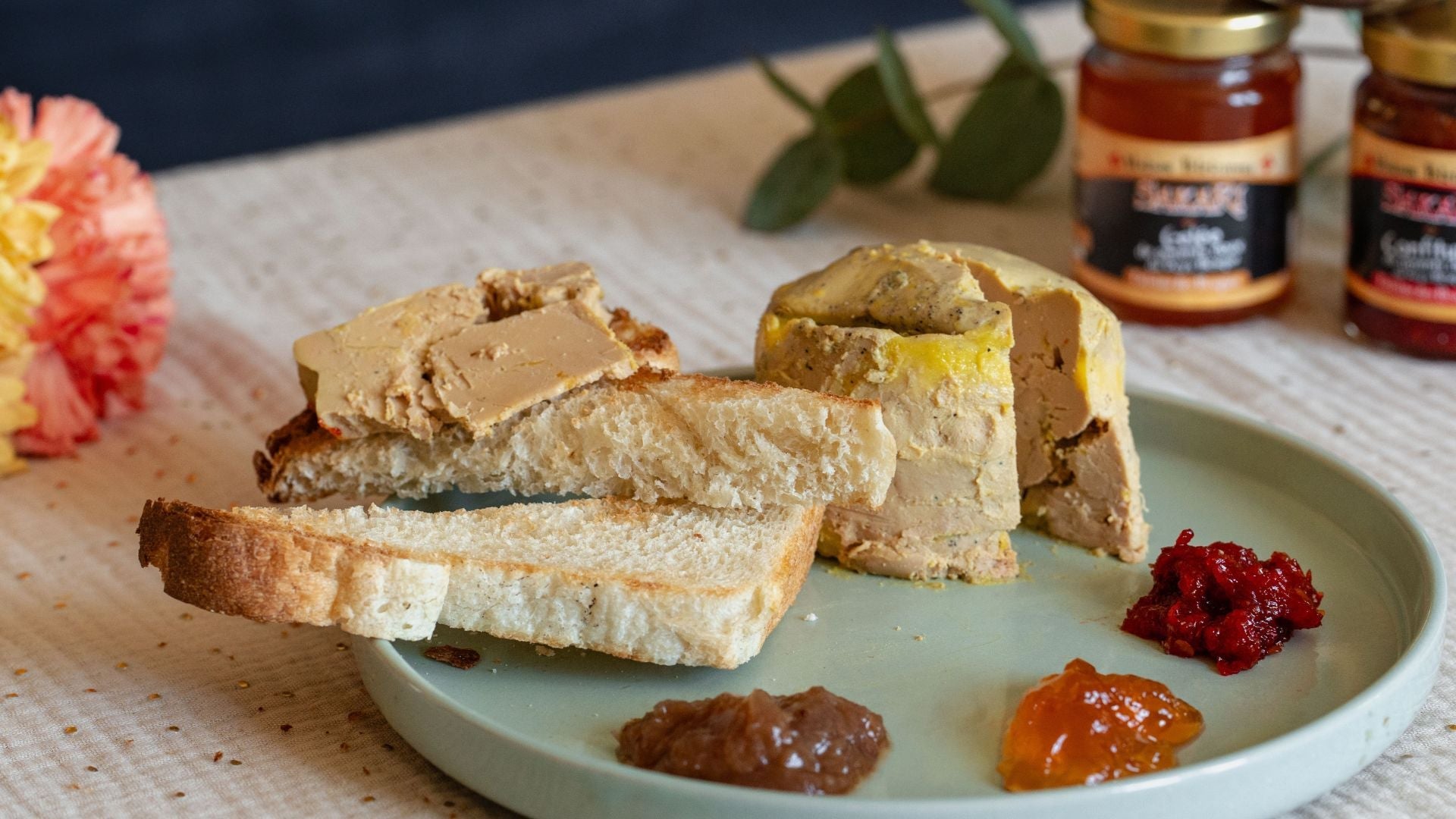 Foie gras de canard mi cuit
