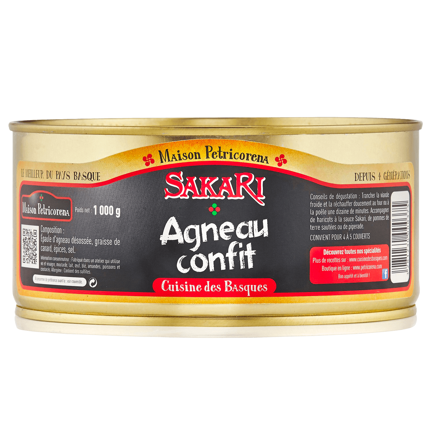 Agneau confit