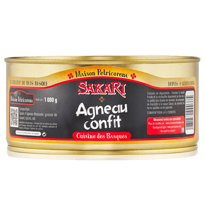 Agneau confit