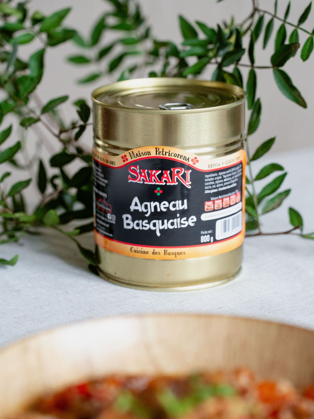 Agneau à la basquaise