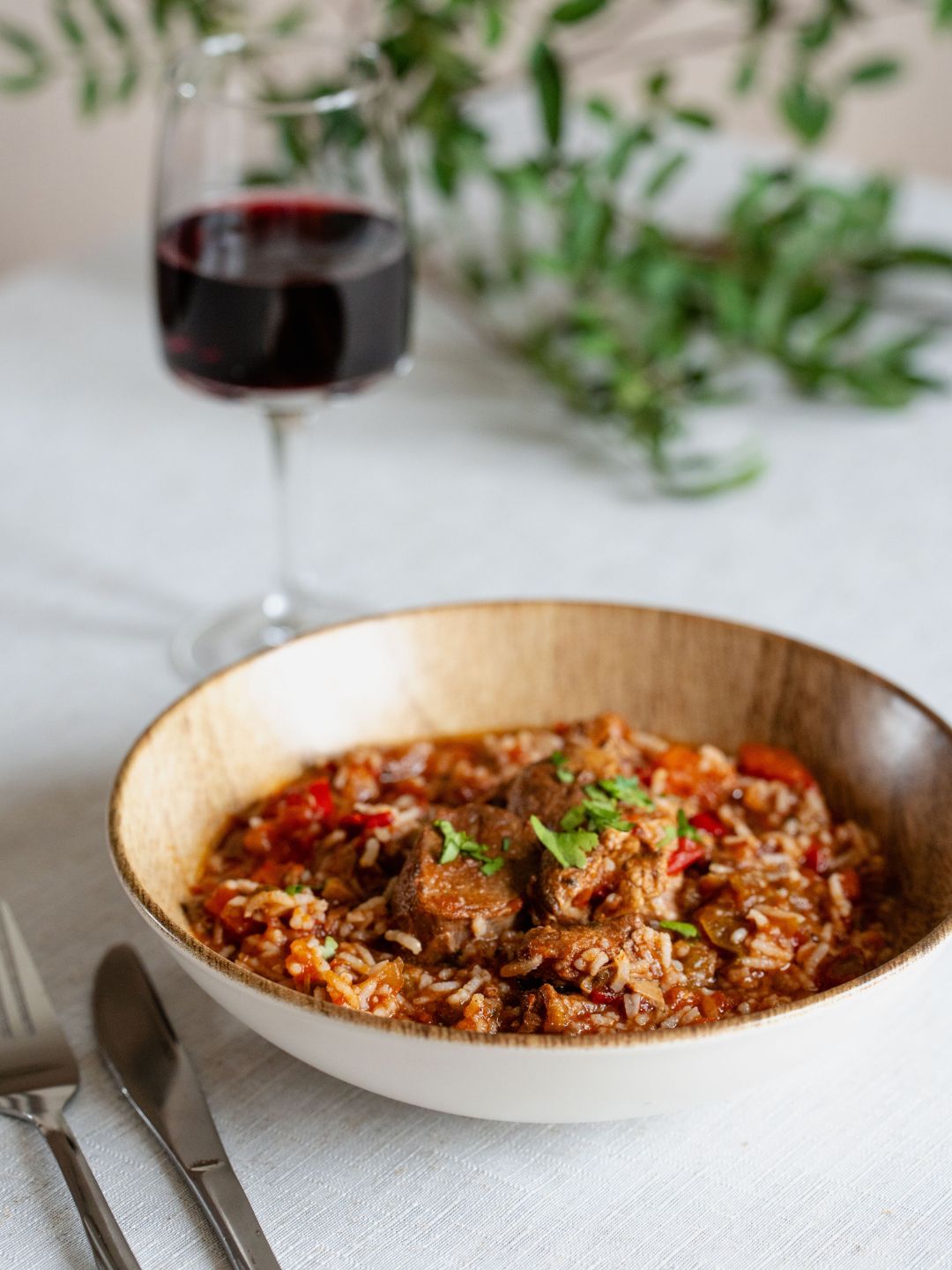 Agneau à la basquaise