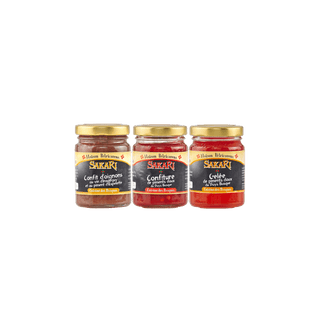 Assortiment condiment spécial Foie gras
