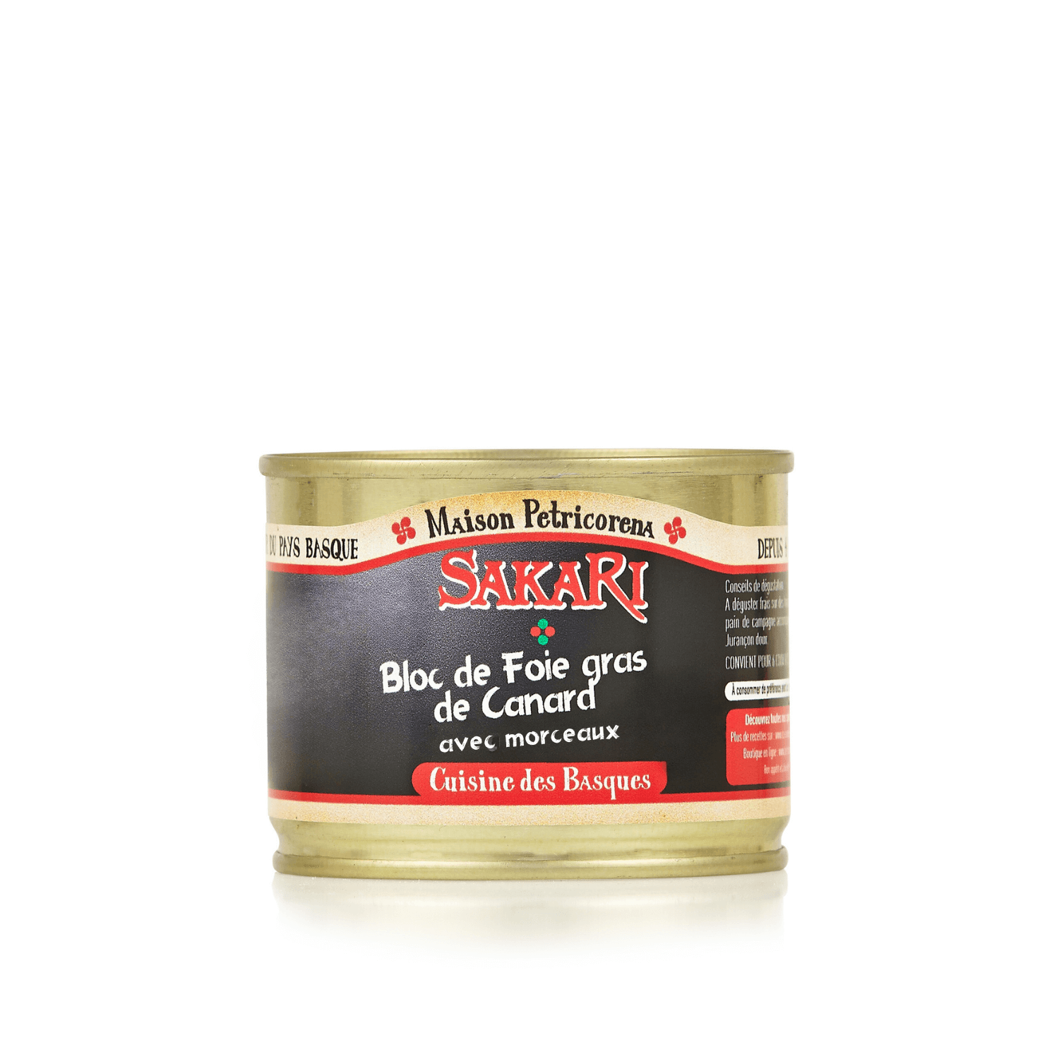 Bloc de foie gras de canard avec morceaux entiers