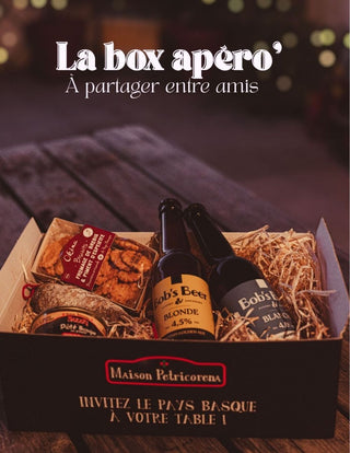 Box apéro bières et saucisson basque