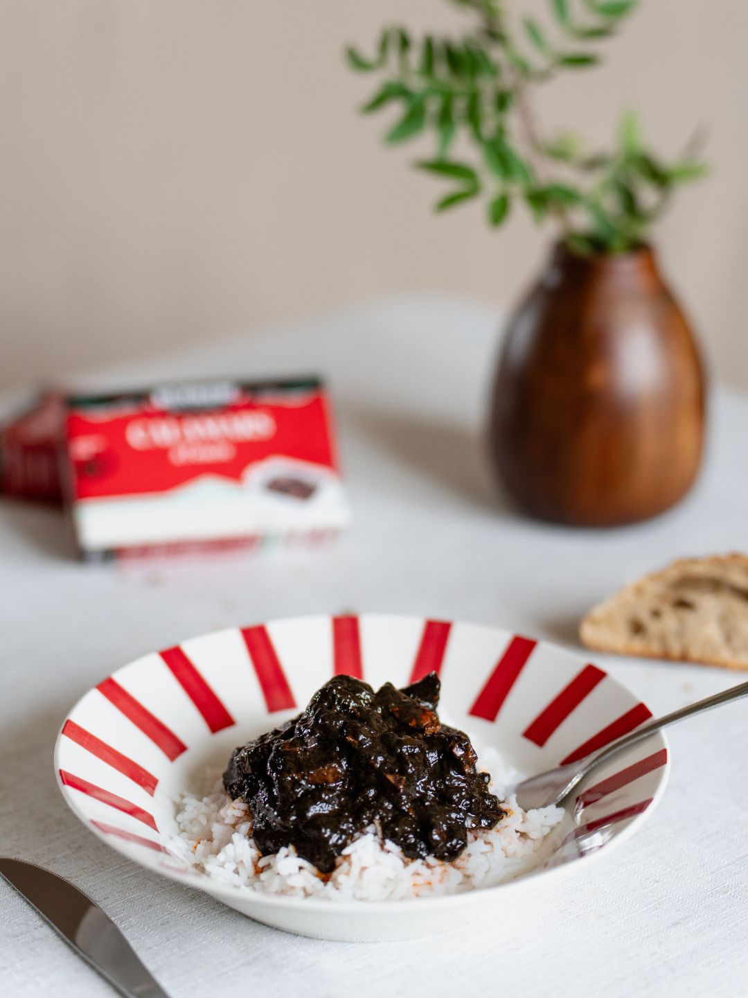 Calamar à l'encre