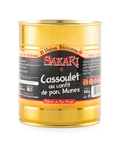Cassoulet au confit de porc Manex