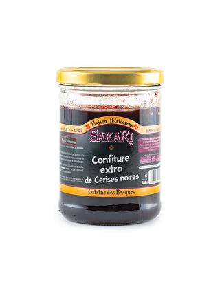 Confiture de cerises noires