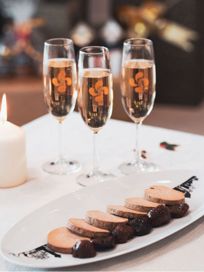 Foie gras de canard entier façon torchon