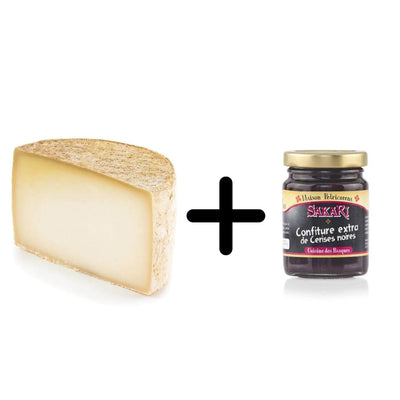 Pack fromage de brebis + confiture de cerises noires 100 g