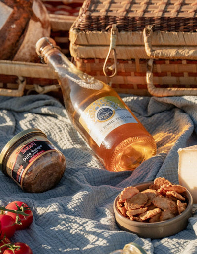 Jus de pomme pétillant du Pays Basque Eztigar
