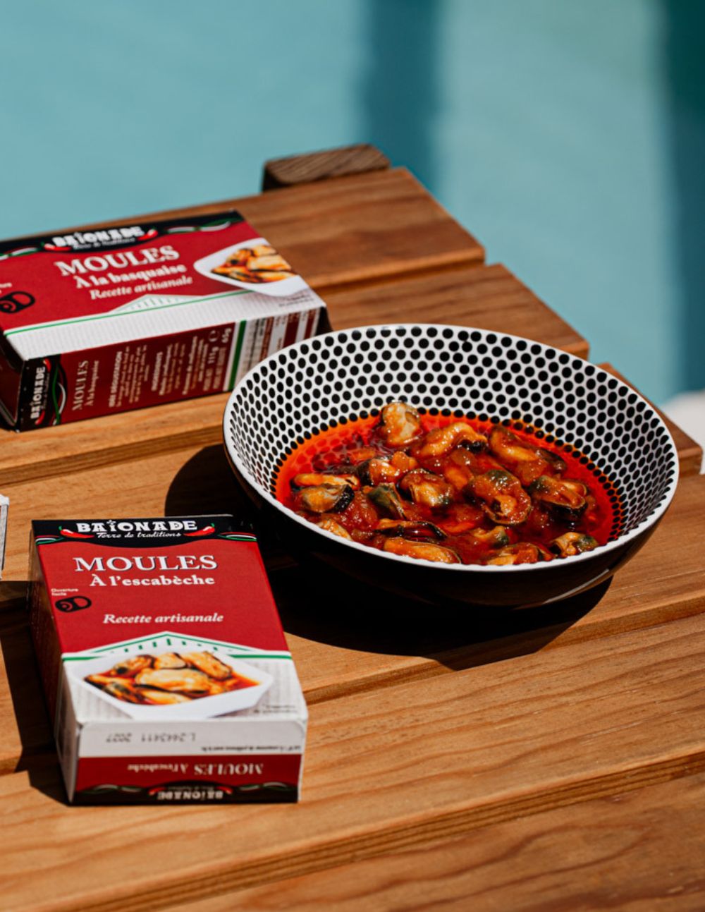 Moules à l'escabèche