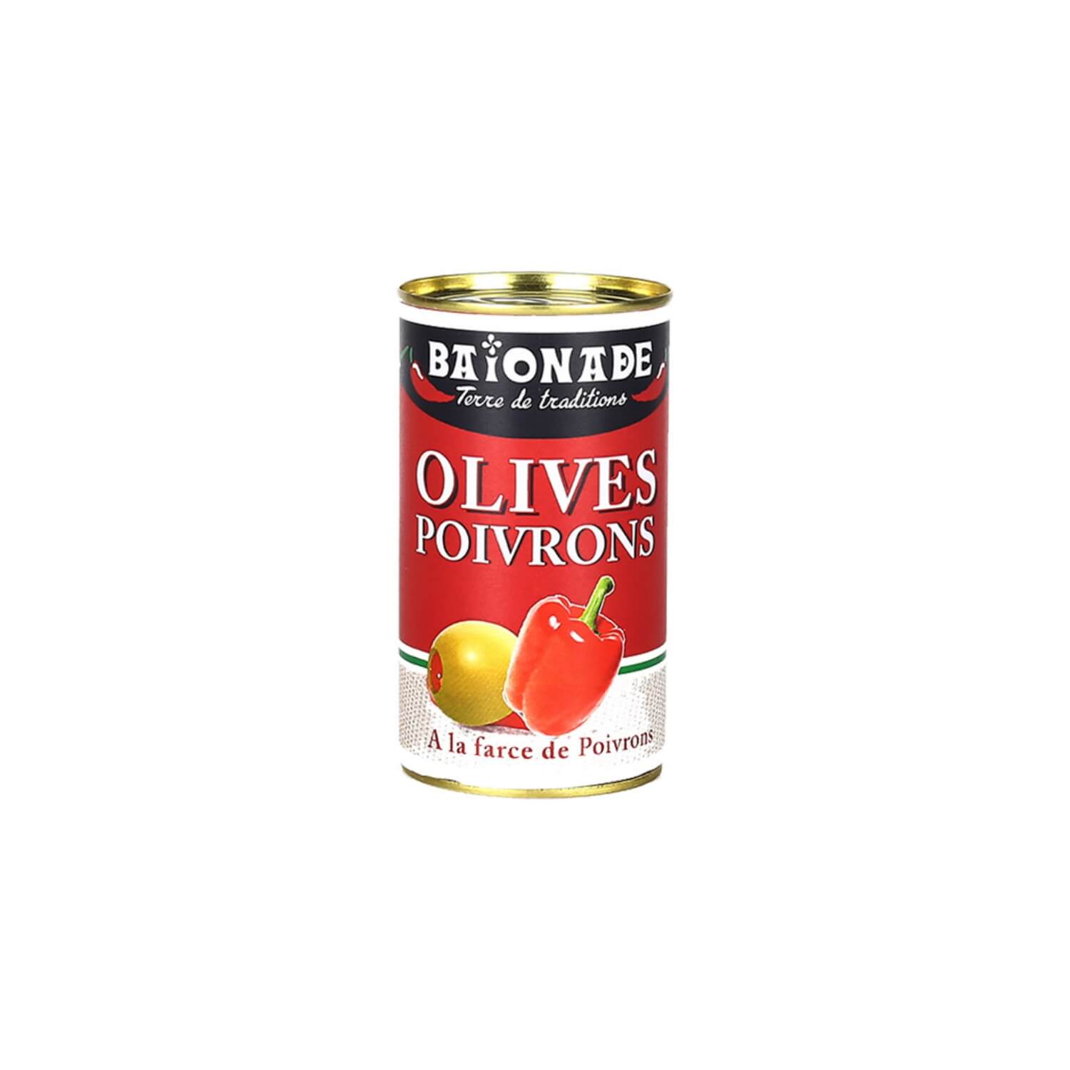 Olives aux poivrons