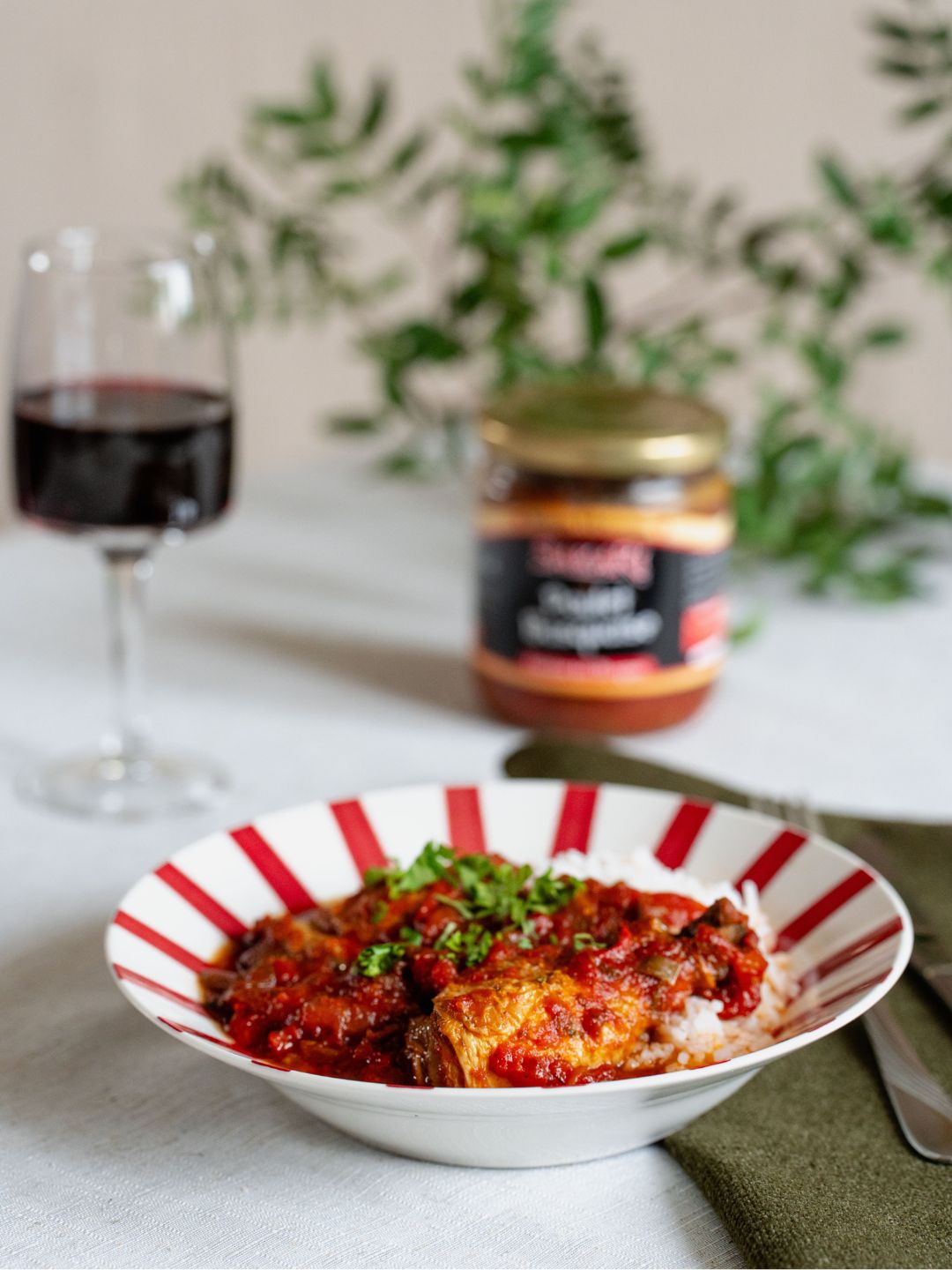 poulet basquaise