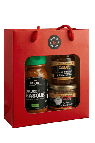 pochette cadeau produits basques
