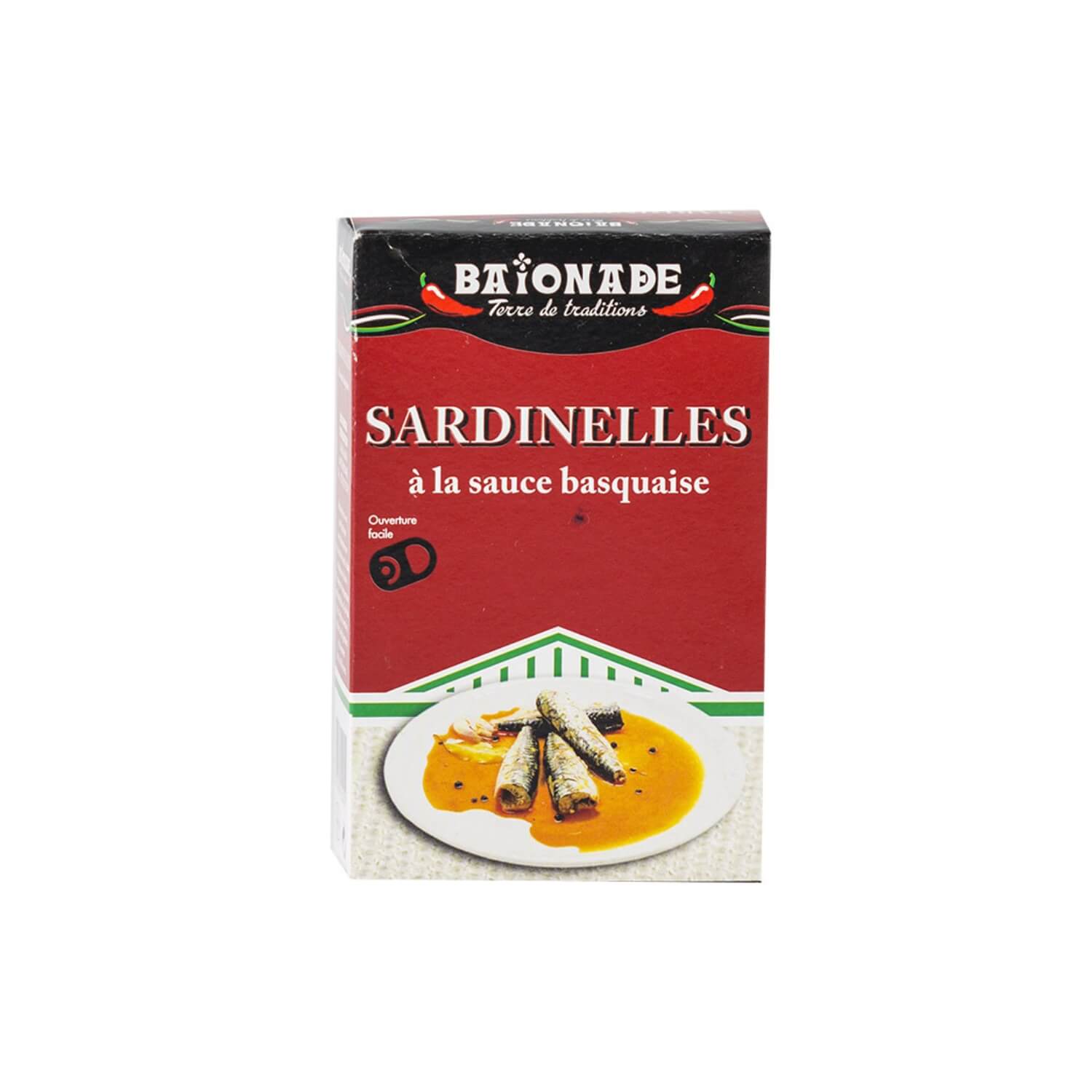 Sardinelles à la sauce basquaise