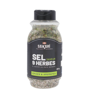 Sel Saveur 9 herbes Sakari